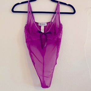 The Escanté Thong Style One-Piece Lingerie